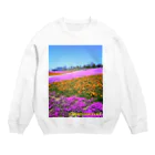 渋沢モモのお花畑 Crew Neck Sweatshirt