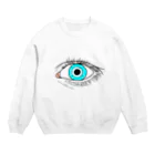 1104のeyes Crew Neck Sweatshirt