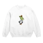 MOI6のいけいけカッチー Crew Neck Sweatshirt