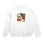 CarrieMomのラブリーみんみ1 Crew Neck Sweatshirt