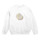 石と海のミントチョコみたいな石 Crew Neck Sweatshirt