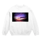 Ｙ子のマウイ島日没 Crew Neck Sweatshirt