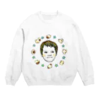 8U TOYSのポップコーン・ルールズ Crew Neck Sweatshirt