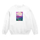 みにゃ次郎の人間の脳は大宇宙 Crew Neck Sweatshirt