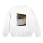 myonyomのカレーの食べ方''せき止め派 '' Crew Neck Sweatshirt