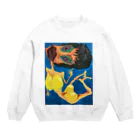 keisou_rendez_vouzの【醜美】 Crew Neck Sweatshirt