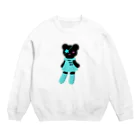 Suzuki Satomi の黒クマちゃん Crew Neck Sweatshirt