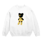 Suzuki Satomi の黒クマちゃん Crew Neck Sweatshirt