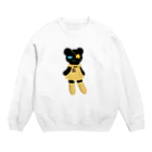 Suzuki Satomi の黒クマちゃん Crew Neck Sweatshirt