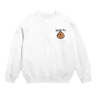 daikirai_04のたまねぎ Crew Neck Sweatshirt