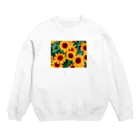 sn88の花 Crew Neck Sweatshirt