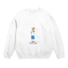 suppon のハングリーボーイ Crew Neck Sweatshirt