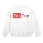 TesTee-StoreのTesTeeロゴ Crew Neck Sweatshirt