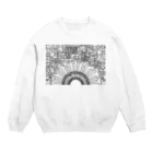 θήταの日の出 Crew Neck Sweatshirt