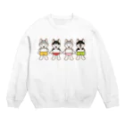  HUS×HUSのおパンツハスキー3 Crew Neck Sweatshirt