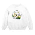 THE DOUBUTSU-ZOO SHOPのどうぶつーズ引っ越しセンタ Crew Neck Sweatshirt