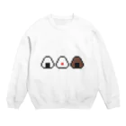 カットボスのおむすび Crew Neck Sweatshirt