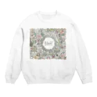 hitomin311のhappy Crew Neck Sweatshirt