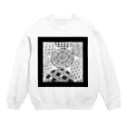 hitomin311のZentangle Crew Neck Sweatshirt