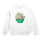 アトリエねぎやまの丼 Crew Neck Sweatshirt