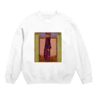 Art Baseのエゴン・シーレ / 1908 /Standing Woman / Egon Schiel Crew Neck Sweatshirt