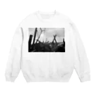 kio photo worksのEvening sea light Crew Neck Sweatshirt