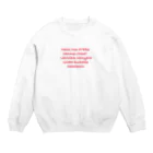 hidepx☻のシャンベルタン Crew Neck Sweatshirt