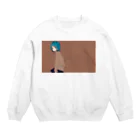 まめの女の子2 Crew Neck Sweatshirt