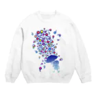 AURA_HYSTERICAのSingin' in the Rain Crew Neck Sweatshirt