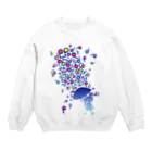 AURA_HYSTERICAのSingin' in the Rain Crew Neck Sweatshirt