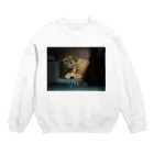 masaya_creamsodaの木漏れ日の中で Crew Neck Sweatshirt