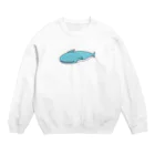 屋根裏ひみつ結社のジンベエザメ WAROLIER-ワロリエ Crew Neck Sweatshirt