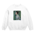 Art Baseのグスタフ・クリムト / 1917 /Portrait of a Lady / Gustav Klimt Crew Neck Sweatshirt