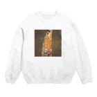Art Baseのグスタフ・クリムト / 1908 / Hope II / Gustav Klimt Crew Neck Sweatshirt