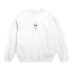 フクダナゴのオレ　チキュウ　ニクイ Crew Neck Sweatshirt