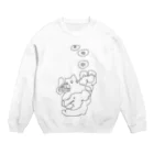 fmch shopのおやすみララバイ Crew Neck Sweatshirt