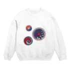 IZANAMI by Akane Yabushitaの【日本レトロ#15】和傘 Crew Neck Sweatshirt