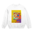 はつかの荒巻さんと鮭さん Crew Neck Sweatshirt