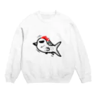 海釣り小僧のコケコッ魚(こけこっうお) Crew Neck Sweatshirt