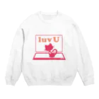 shadoのk-IT_luvU_clothes Crew Neck Sweatshirt