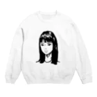 センターオブのアンニュイガール Crew Neck Sweatshirt