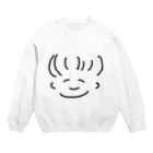 マッシュのえがお Crew Neck Sweatshirt