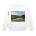 tonsonのチェンマイ大学の湖 Crew Neck Sweatshirt