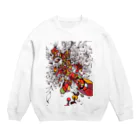 pito1989のトリの細胞分裂 Crew Neck Sweatshirt