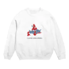 おがるのI LOVE HOKKAIDOU Crew Neck Sweatshirt