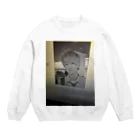 たんぽぽのWARNING Crew Neck Sweatshirt