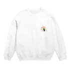 Sugary グッズ👻のばけ寿司 Crew Neck Sweatshirt