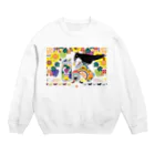 ねことりむし★CAT BIRD INSECTのCOLORFUL ANT（remake） Crew Neck Sweatshirt