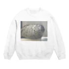 iwatamaho_piyoのアザラシさんの睡眠 Crew Neck Sweatshirt