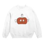 三毛猫飯店の肉 Crew Neck Sweatshirt